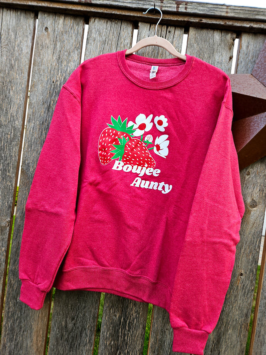 Boujee Aunty Sweater Crewneck