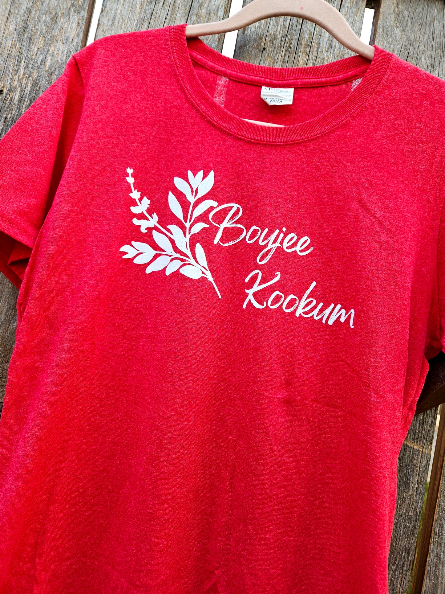 Boujee Kookum T-Shirt - Heather Red