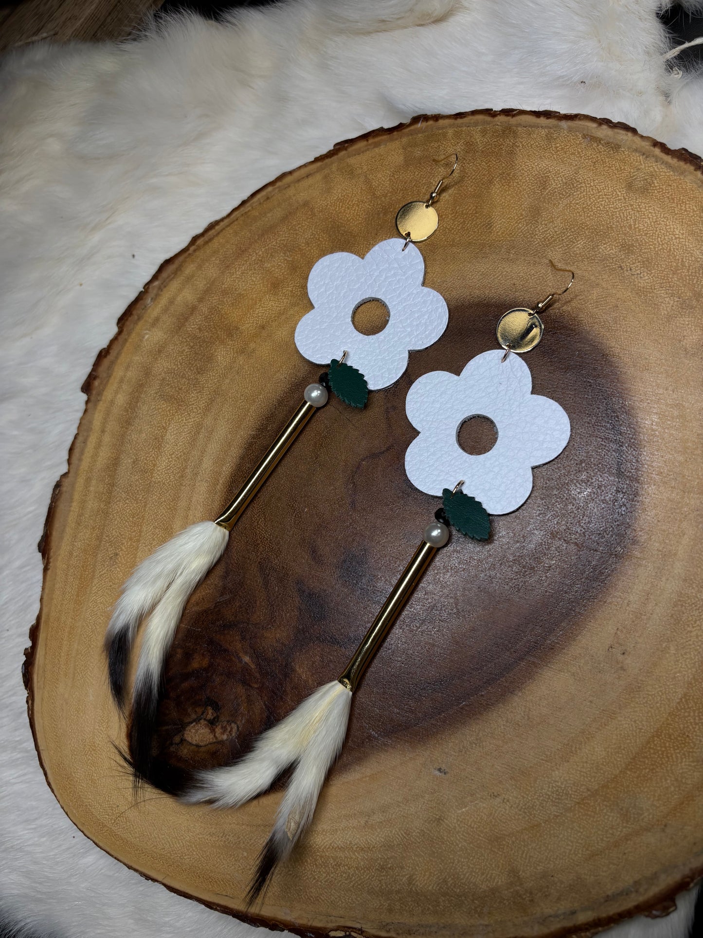 Ermine Blooms - White