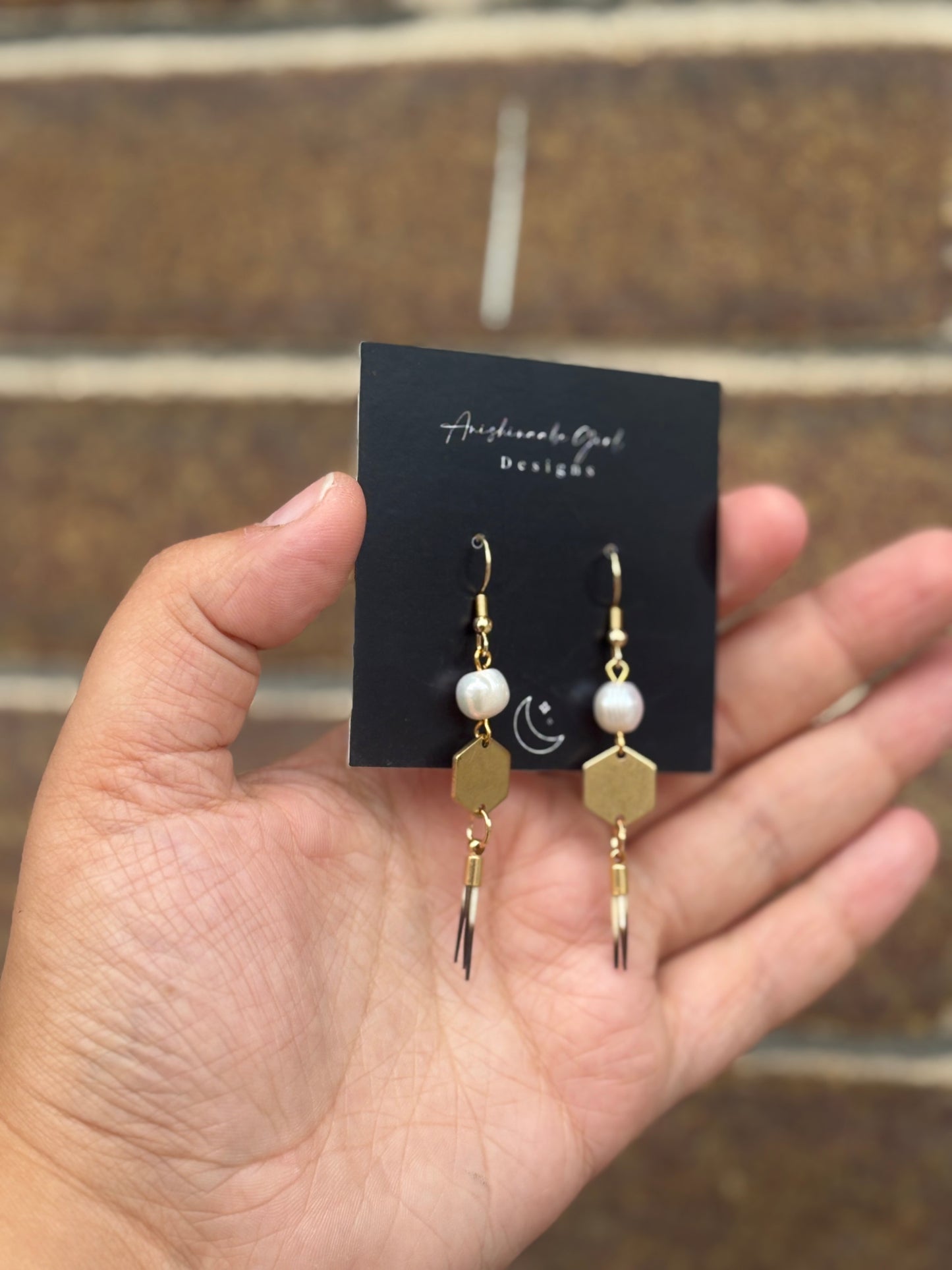 Porcupine Quill Drop Earrings