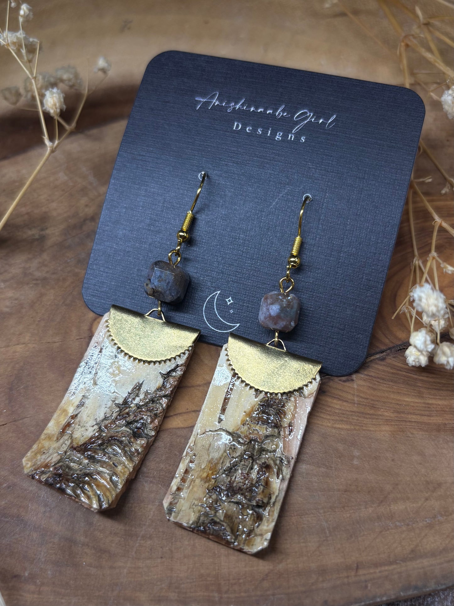 Birchbark & Picture Jasper