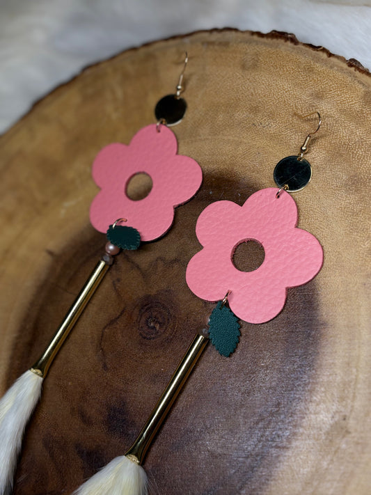 Ermine Blooms - Salmon