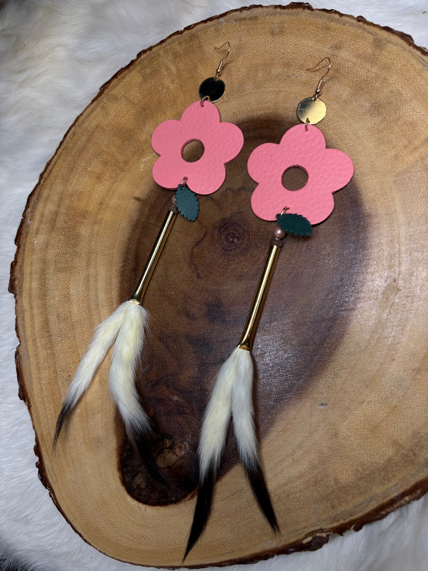 Ermine Blooms - Salmon