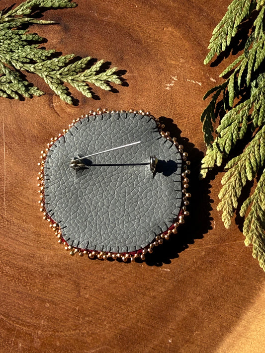 Beaded Poppies by Sinew & Sole