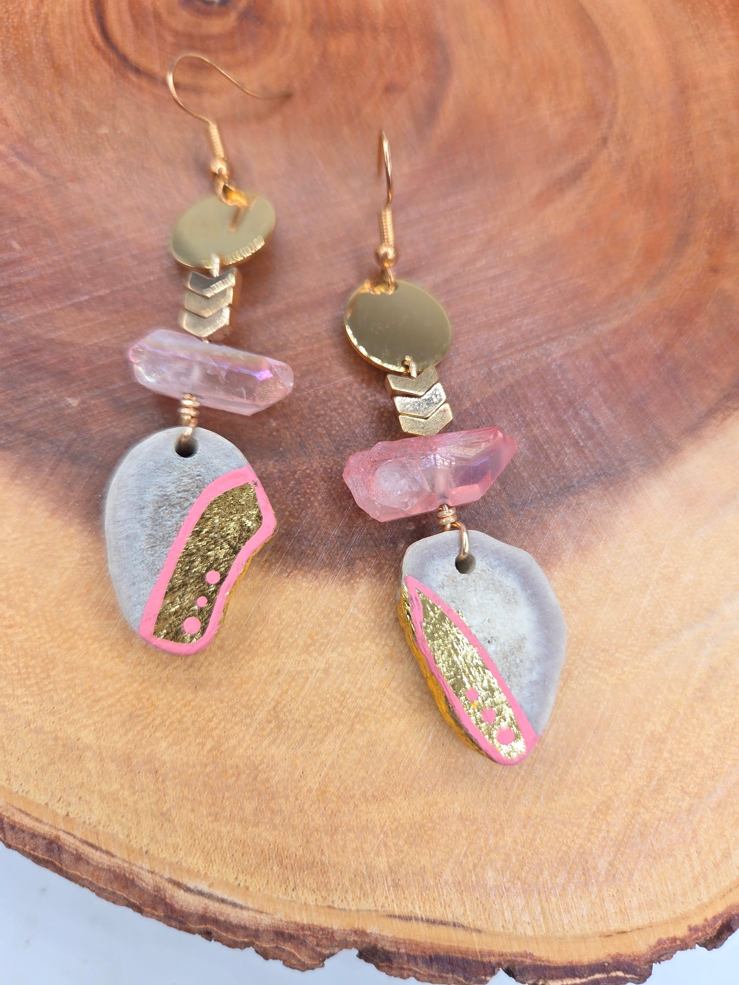 Deer Antler Earrings