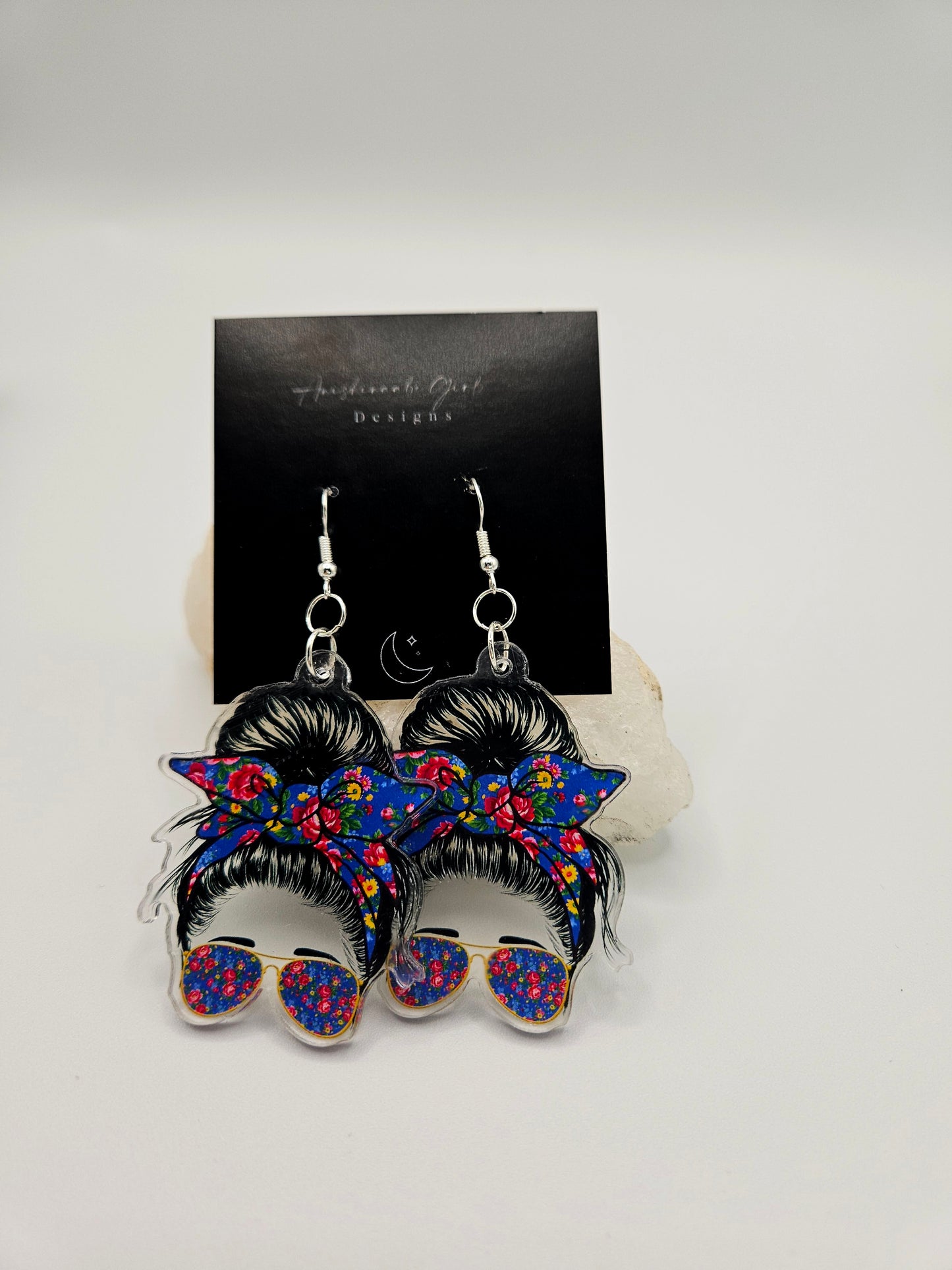 Aunty Acrylic Earrings