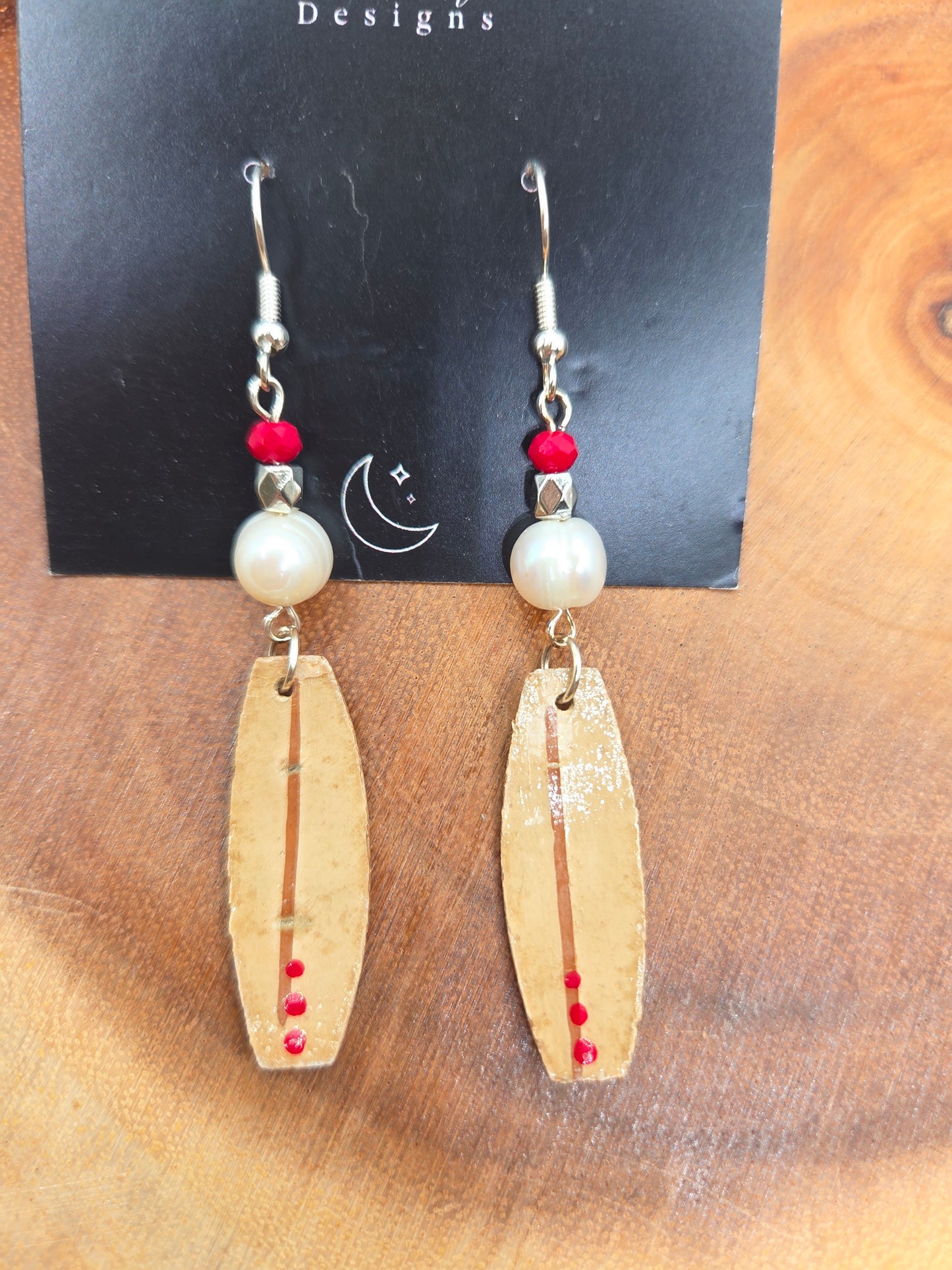 Birchbark Earrings