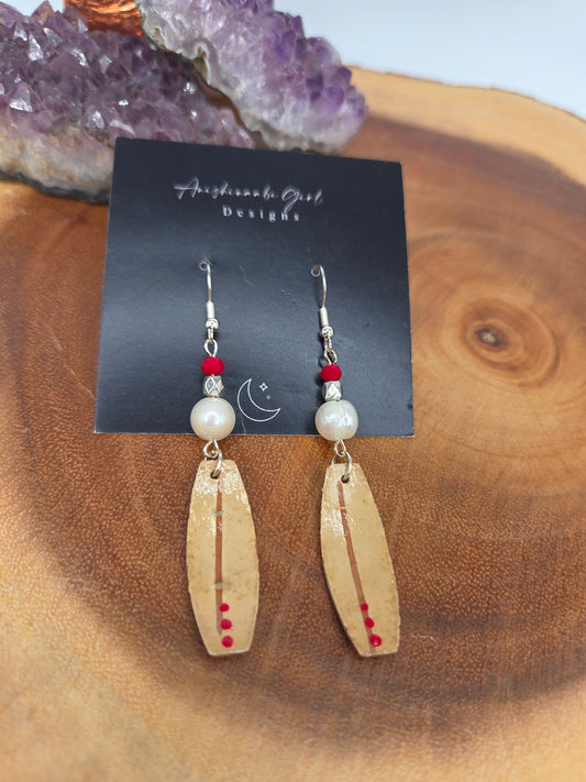 Birchbark Earrings