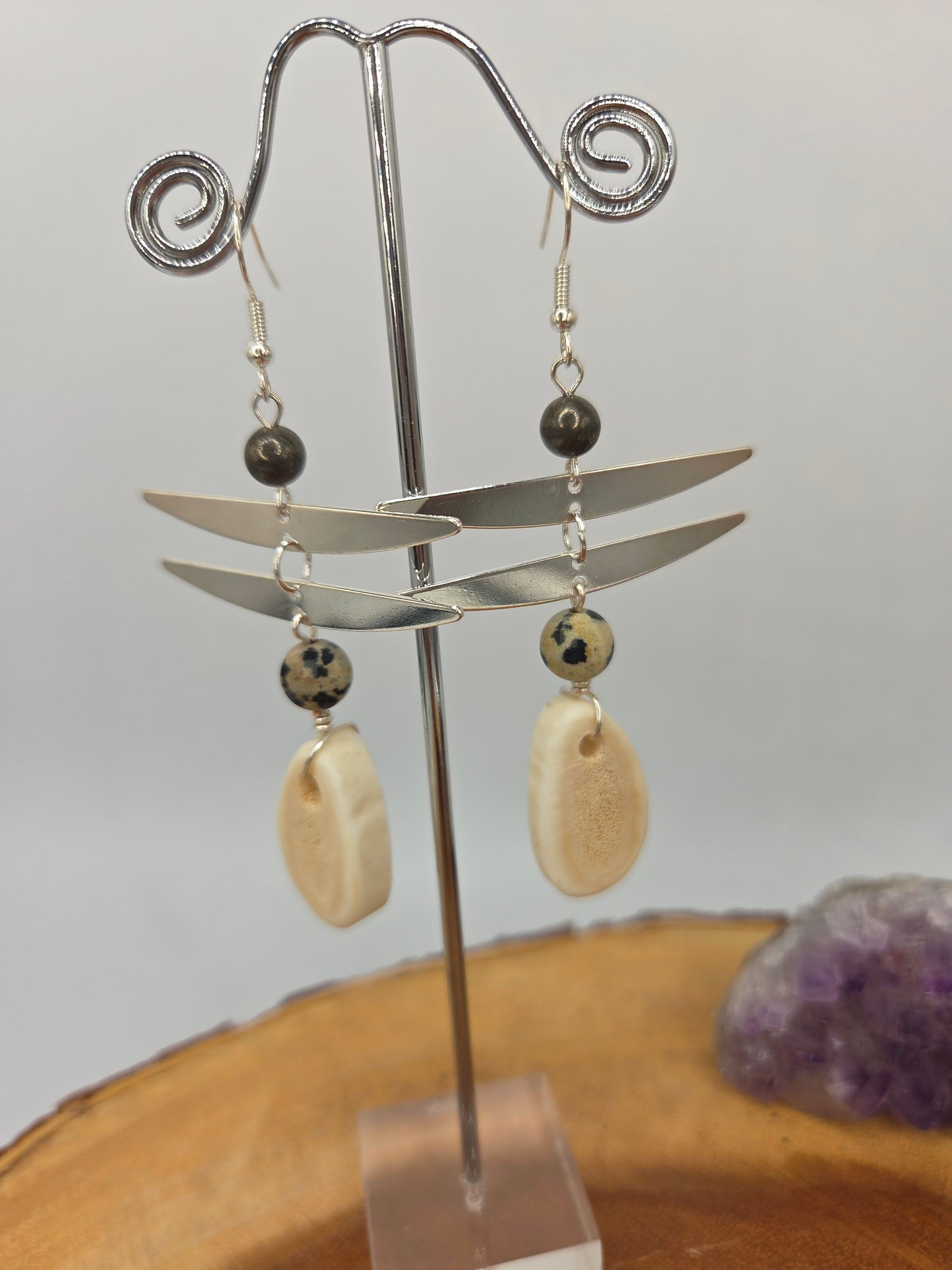 Deer Antler Earrings