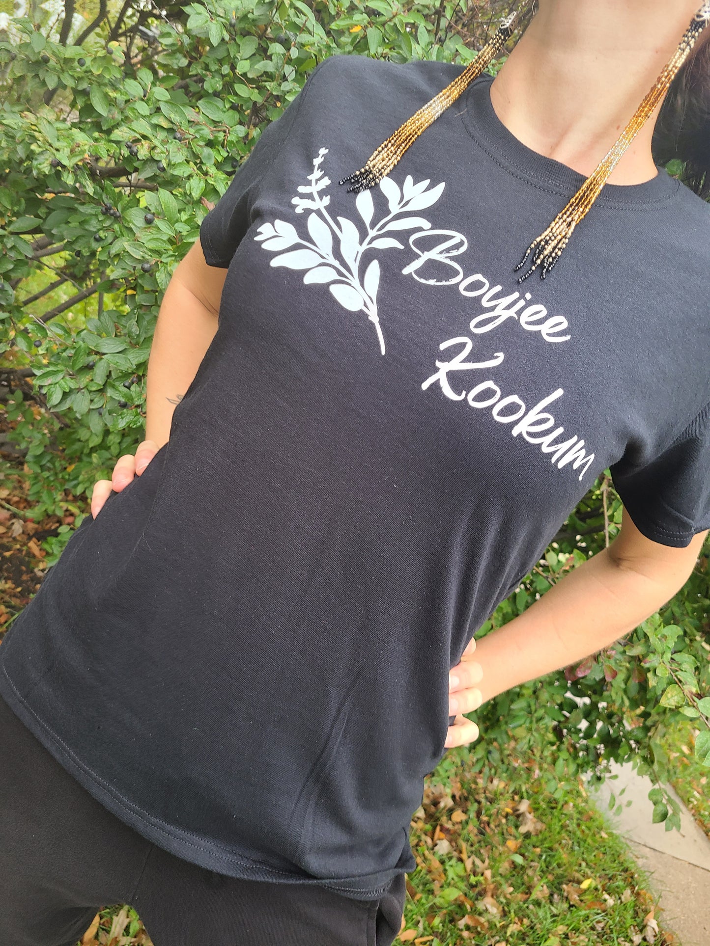 Boujee Kookum T-Shirt - Black