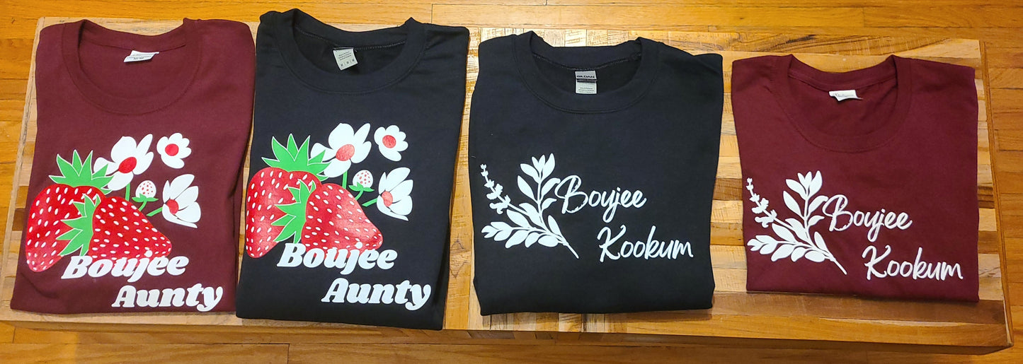 Boujee Aunty T-Shirt - Black