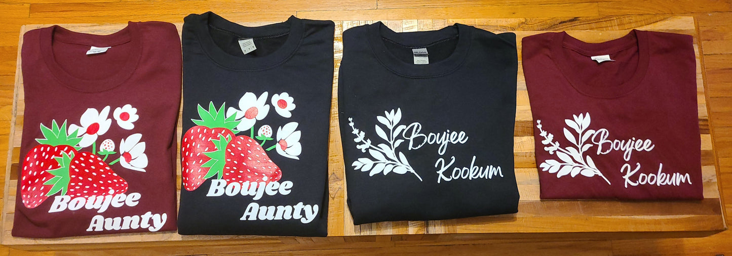 Boujee Kookum T-Shirt - Black