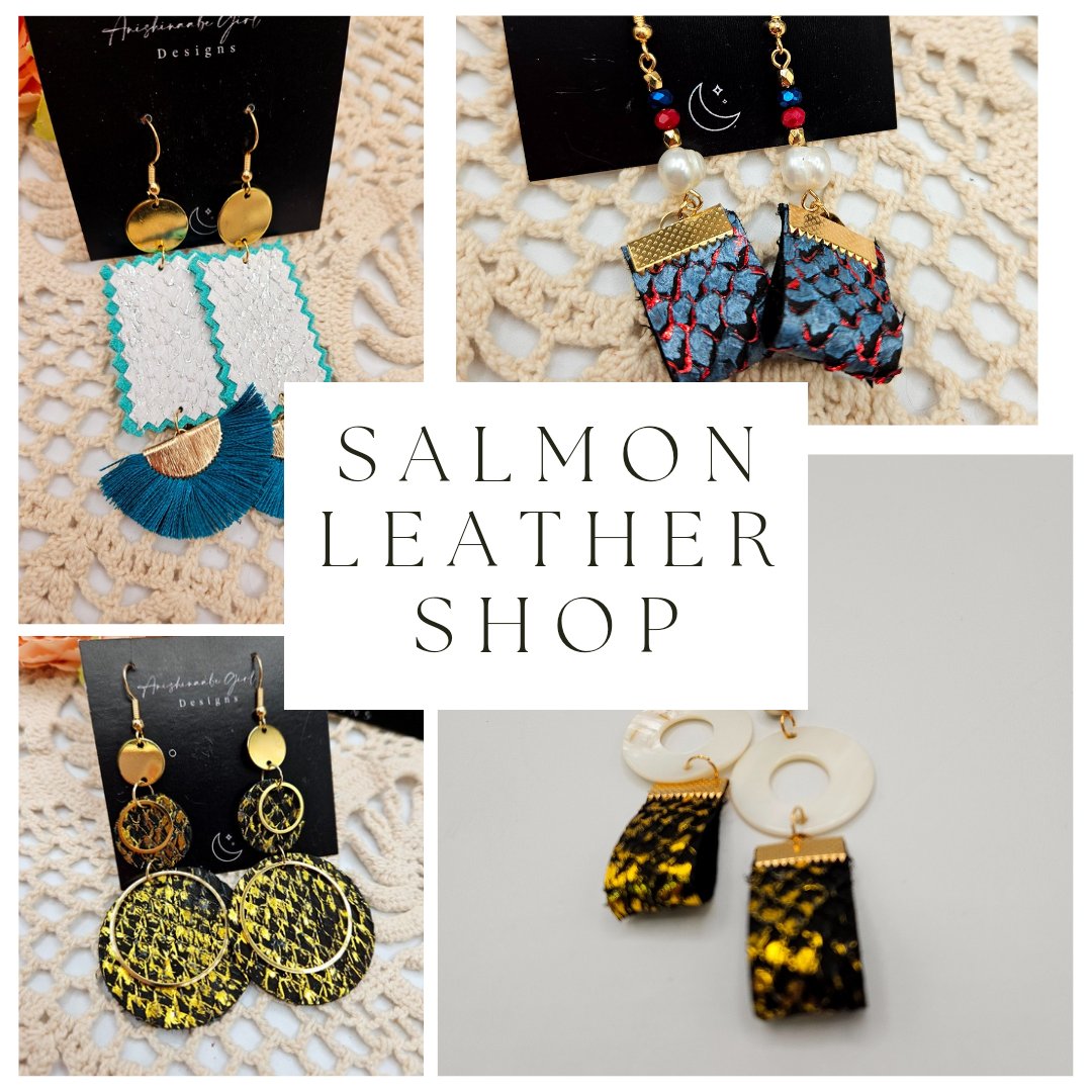 Salmon Leather
