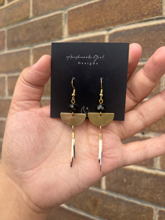 Porcupine Quill Drop Earrings