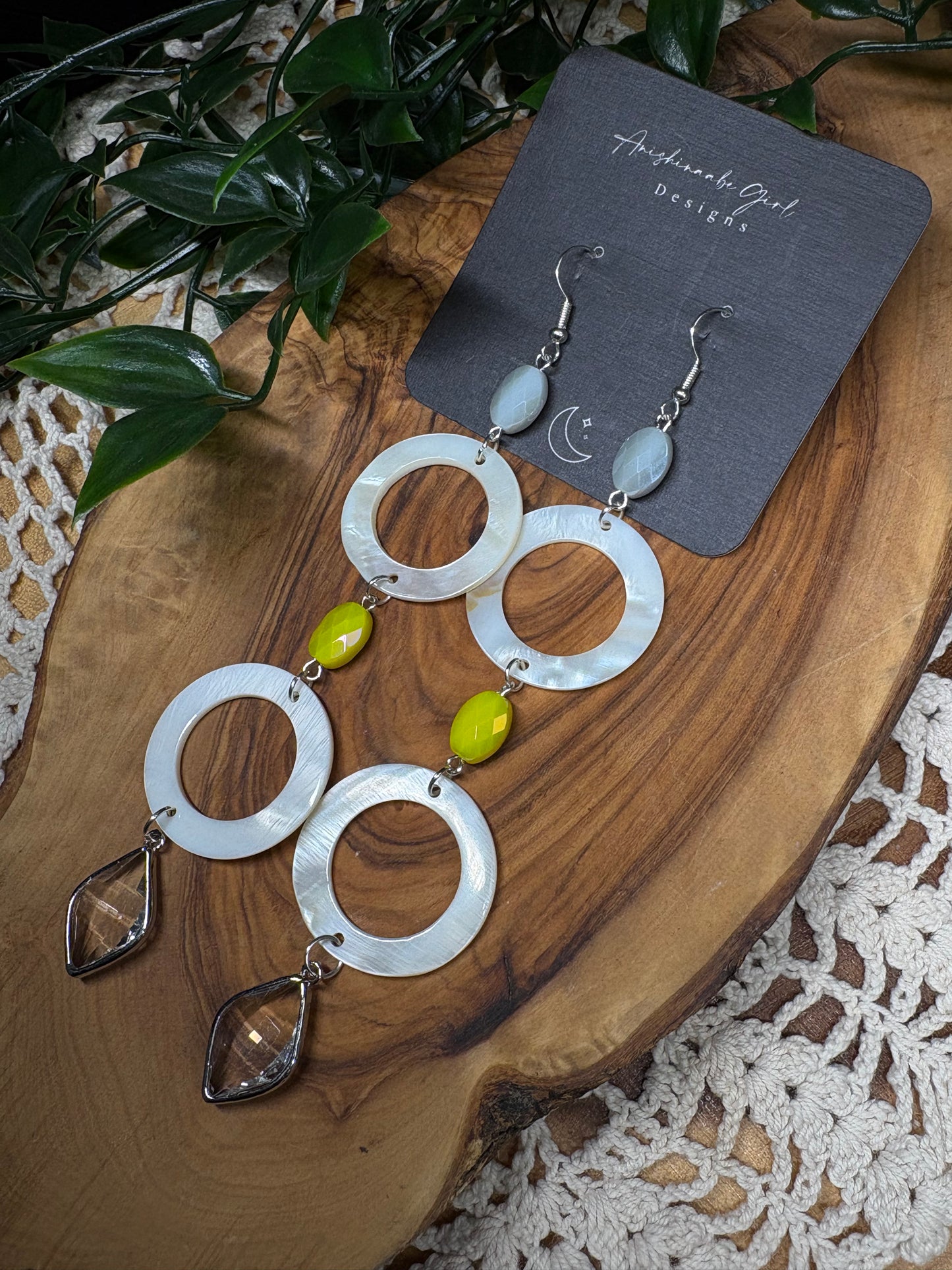 Shell Drop Earrings