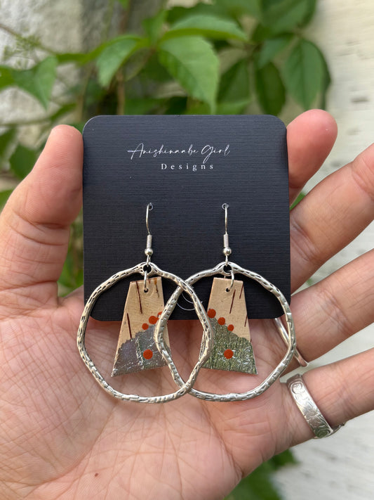 Birchbark Beauties with Silver Leaf