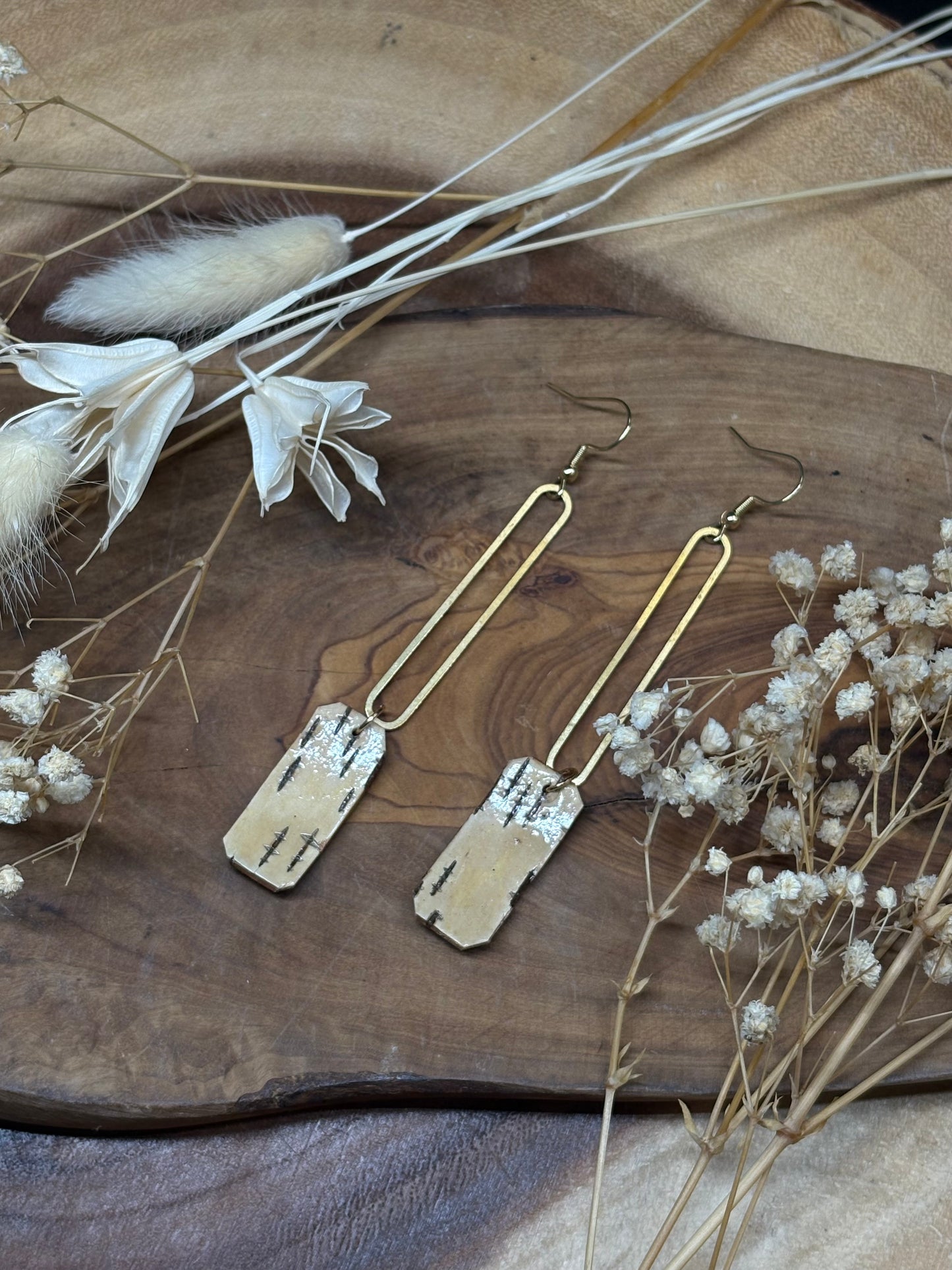 Birchbark Beauties - Earrings