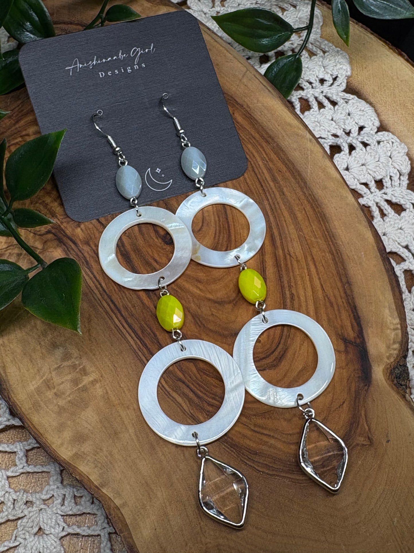 Shell Drop Earrings
