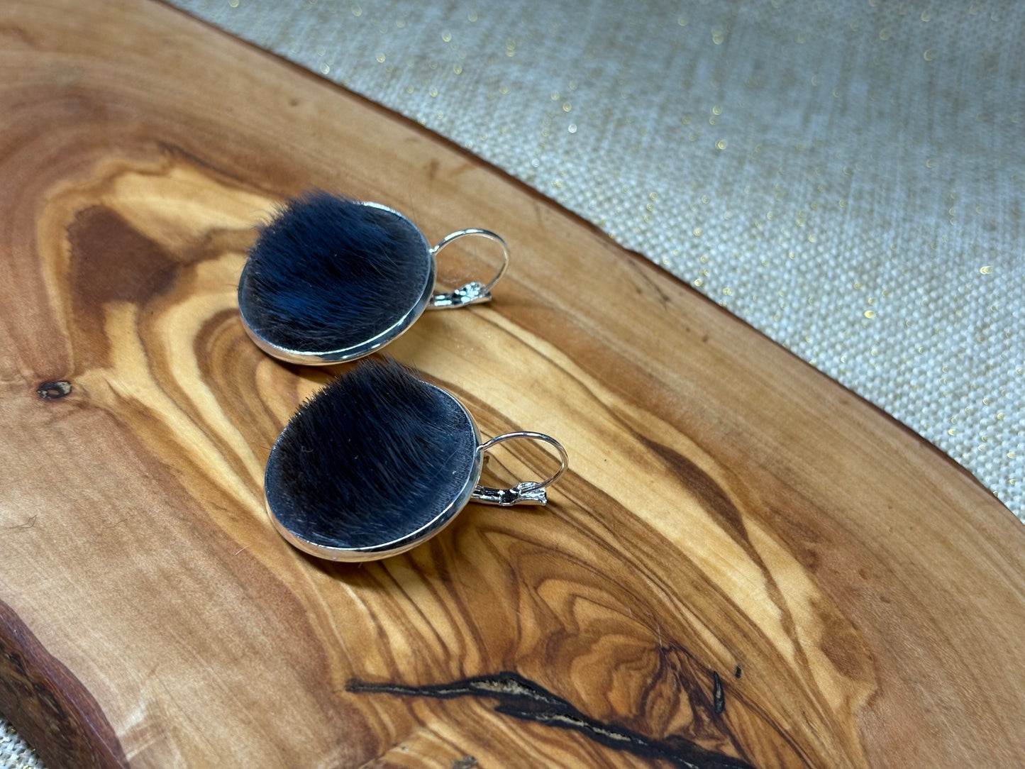 Seal Skin Earrings