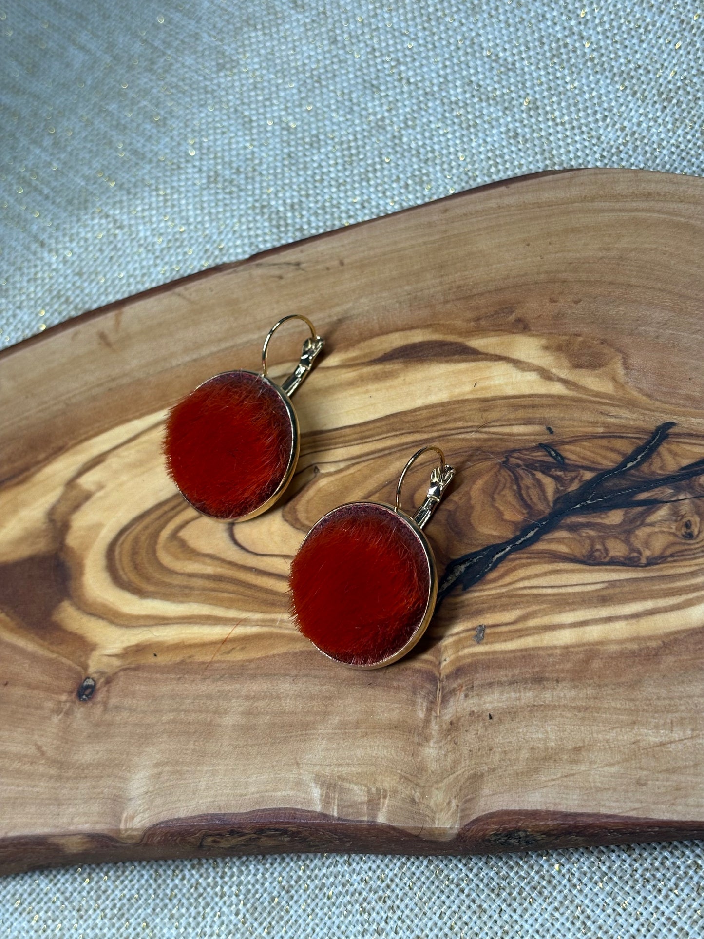Seal Skin Earrings