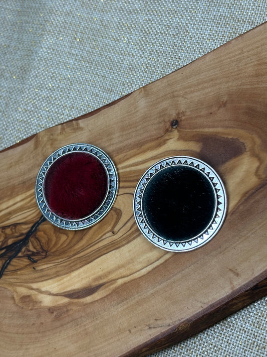 Sealskin Brooch