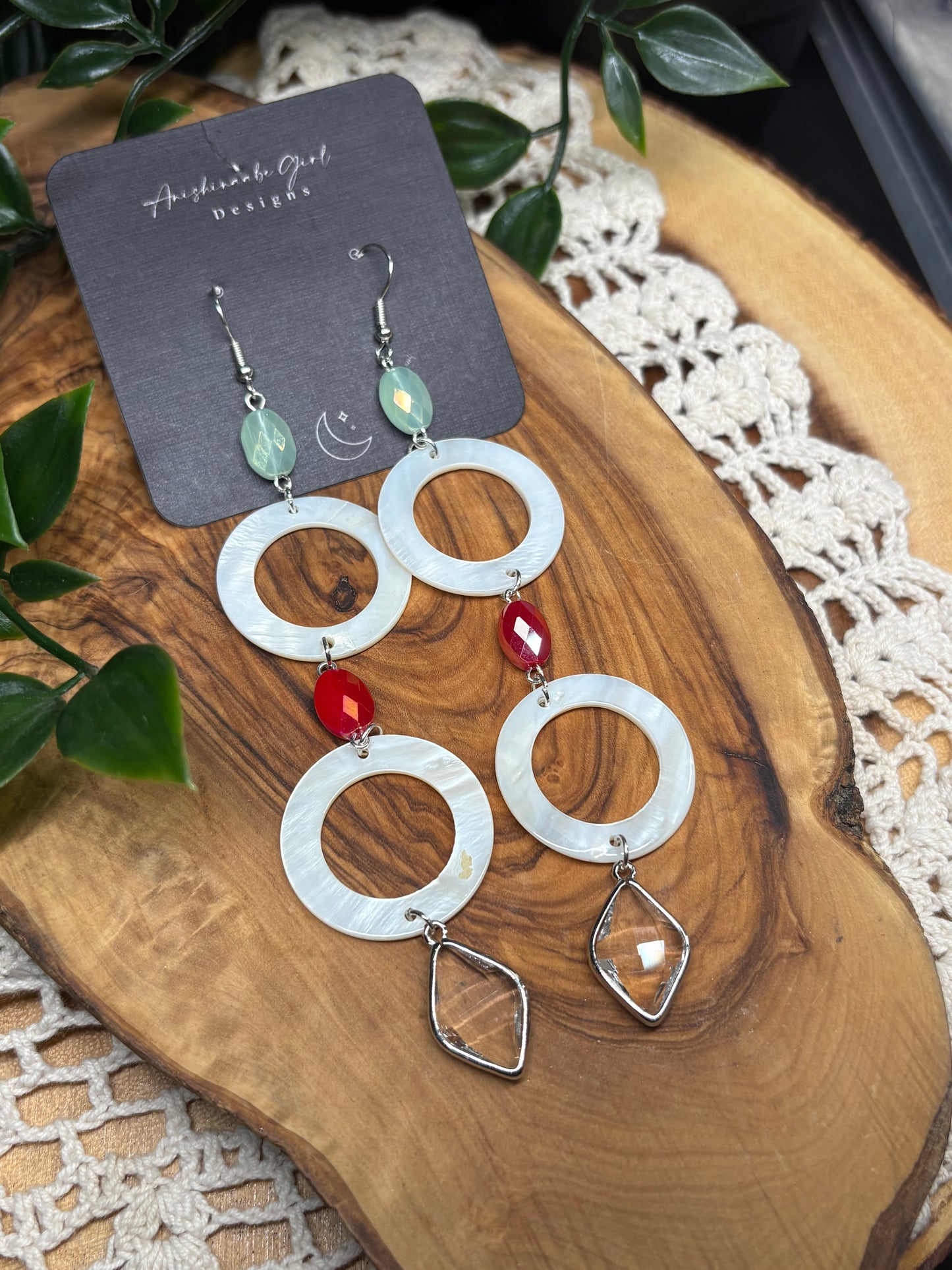 Shell Drop Earrings