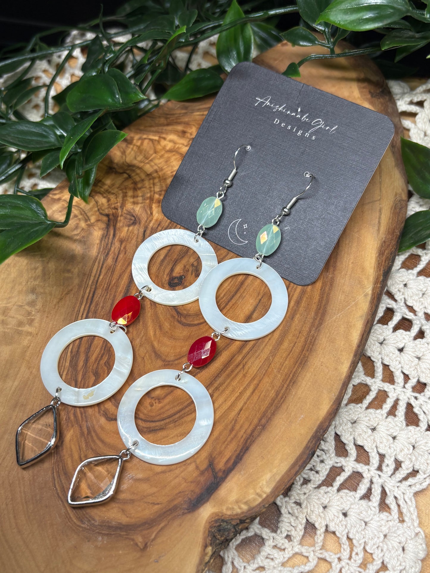 Shell Drop Earrings