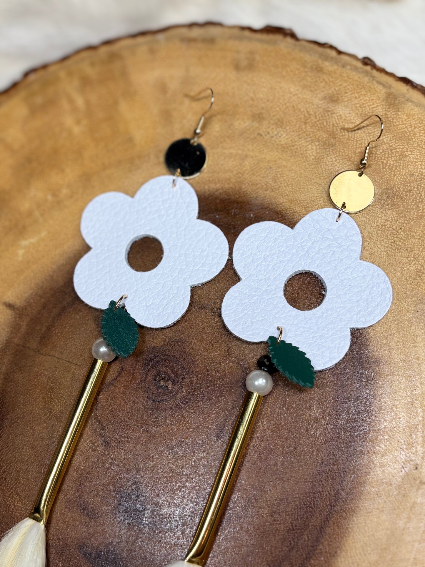 Ermine Blooms - White