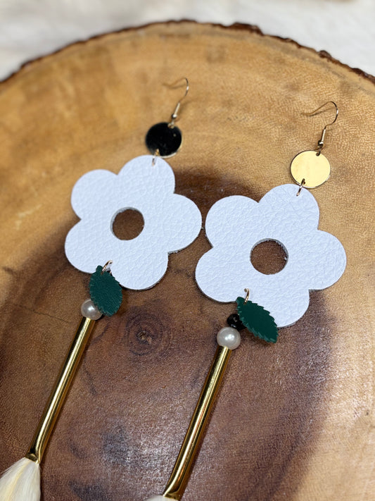 Ermine Blooms - White
