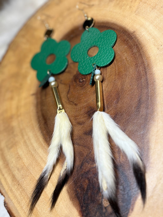 Ermine Blooms - Green