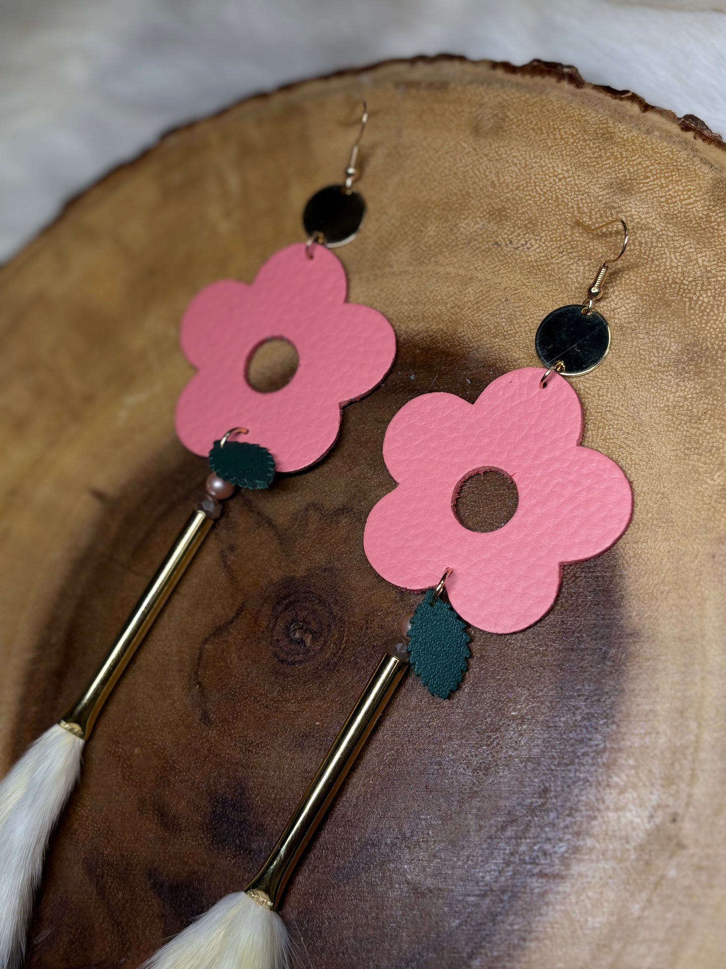 Ermine Blooms - Salmon