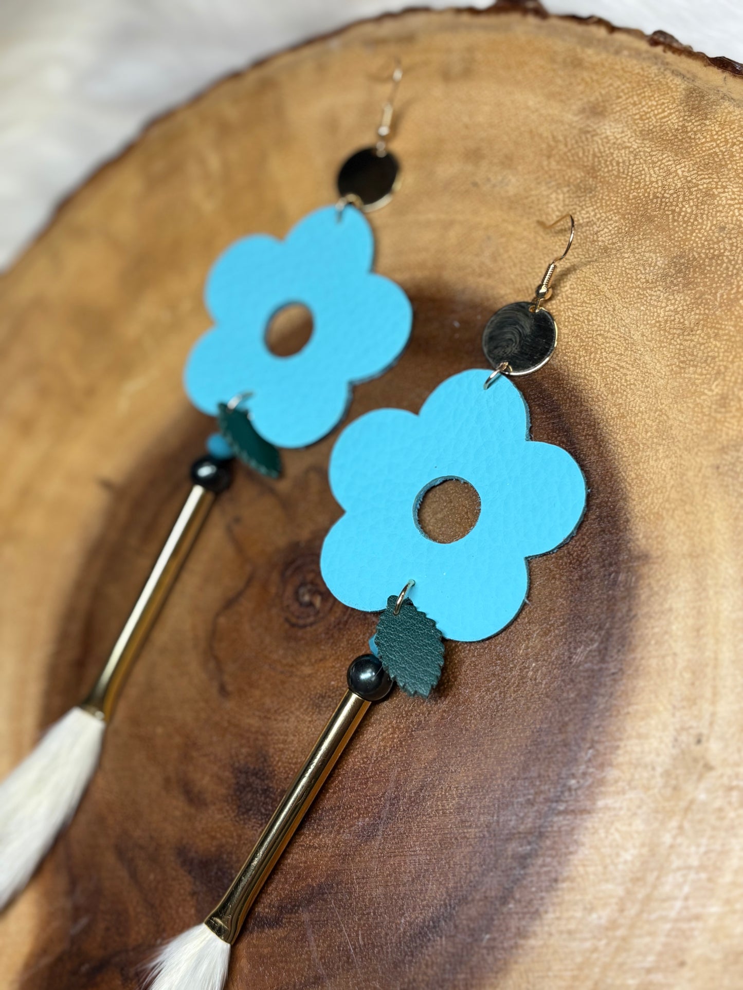 Ermine Blooms - Blue