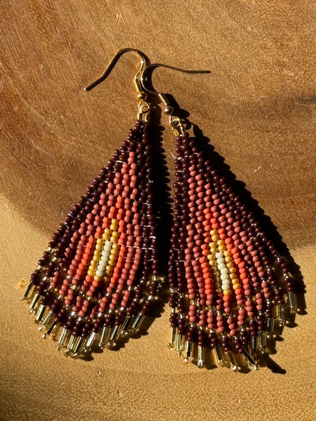 70s Vibe Fringe Earrings by Leah Joan