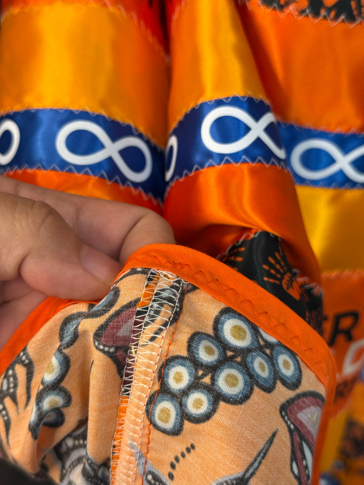 Metis Every Child Matters  - Ribbon Skirt by Tina Houle