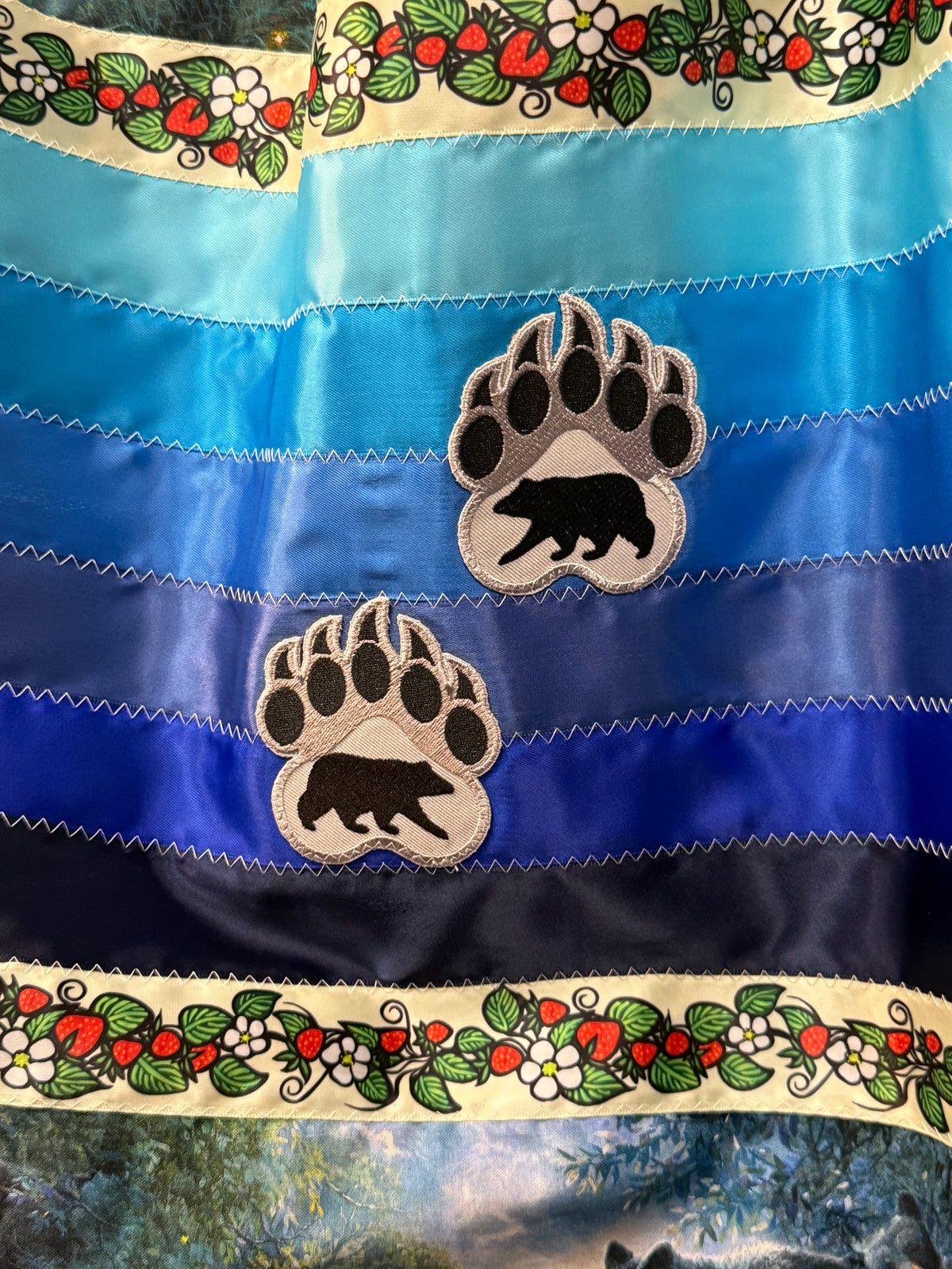 Blue Bear - Ribbon Skirts by Tina Houle