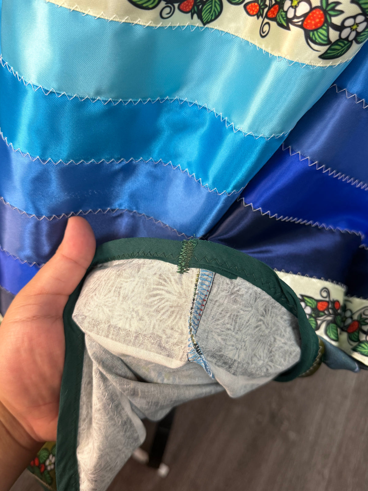 Blue Bear - Ribbon Skirts by Tina Houle