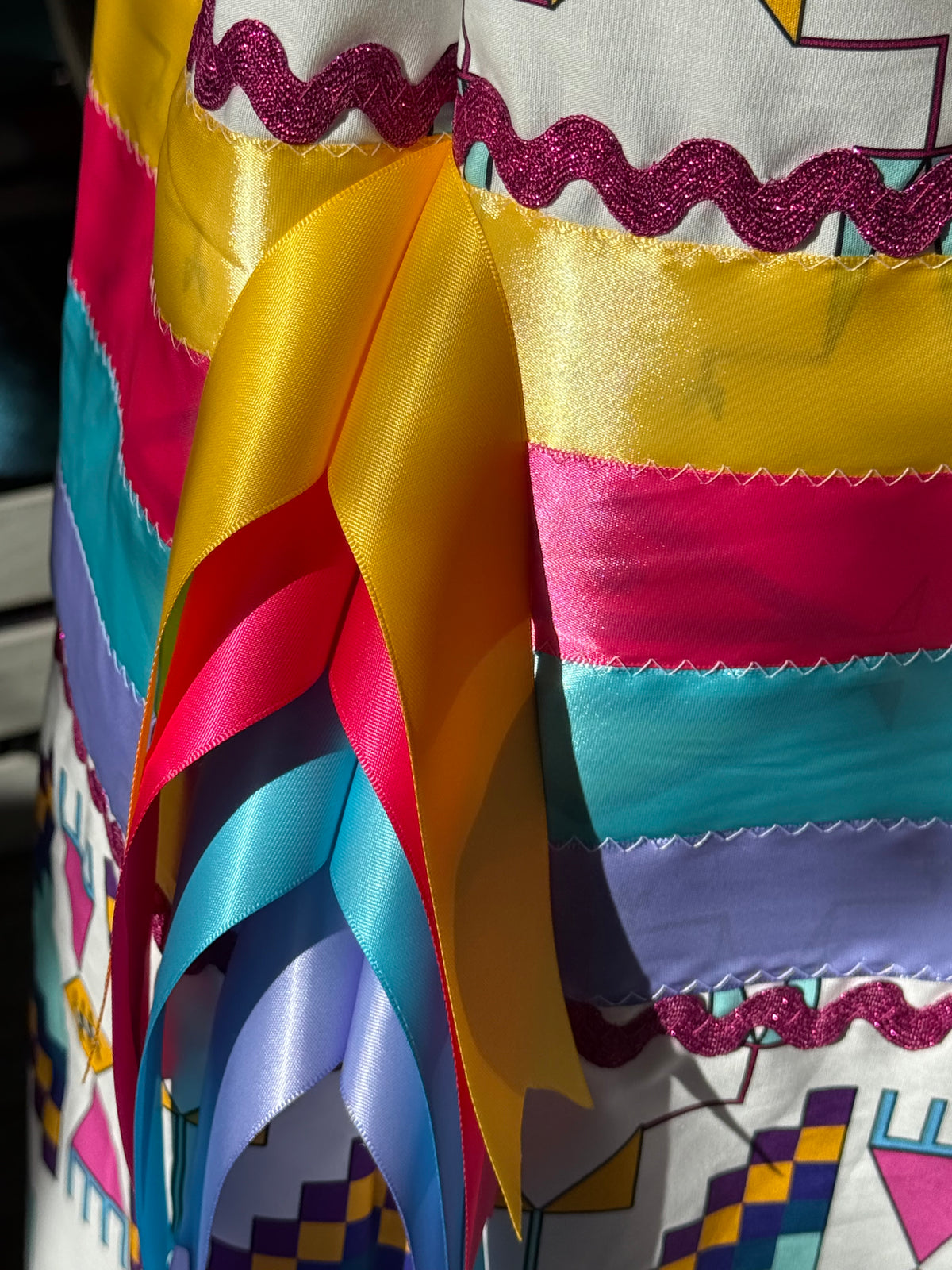 Navajo Thunderbird - Ribbon Skirts by Tina Houle