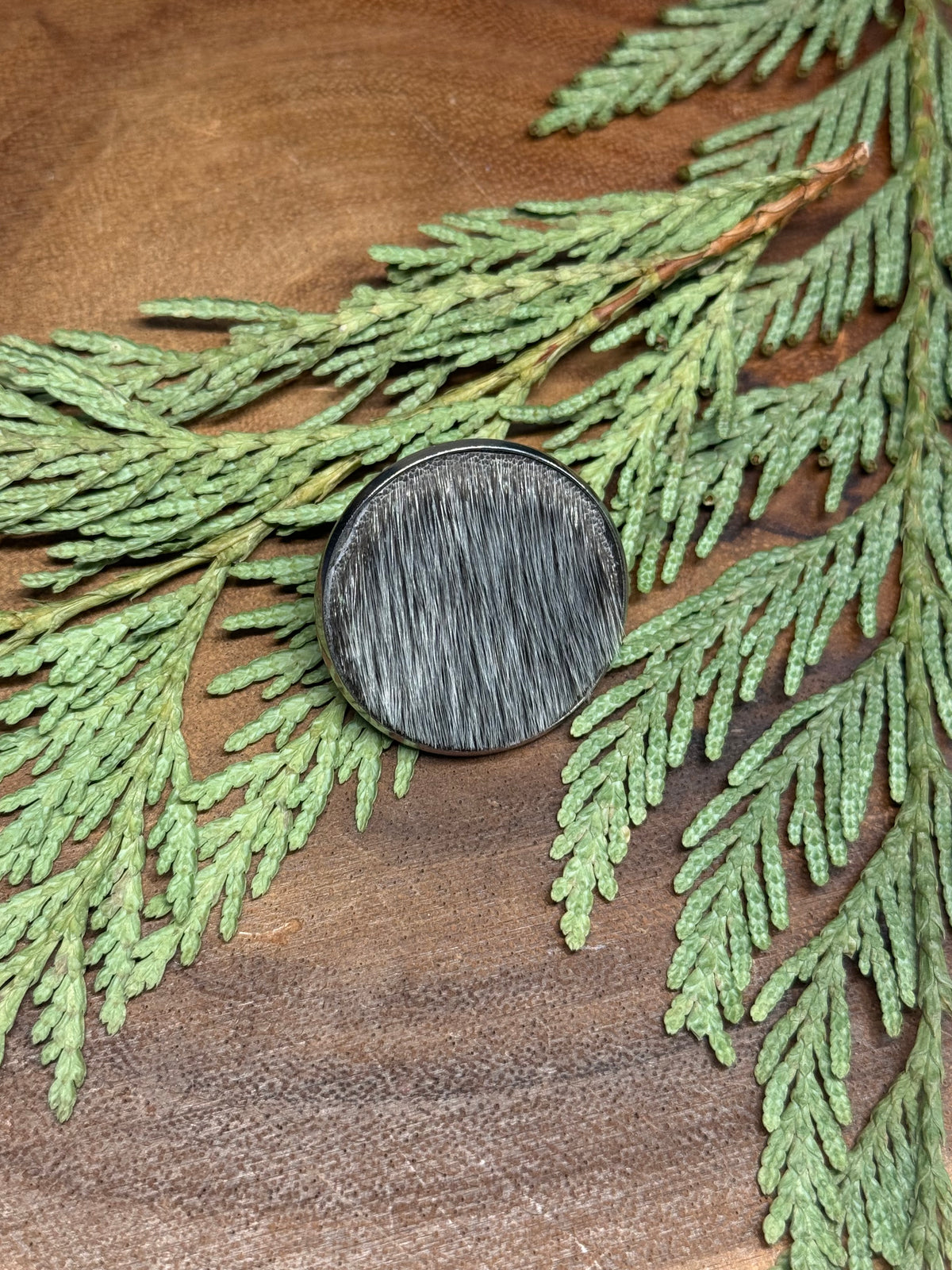 Sealskin Brooches