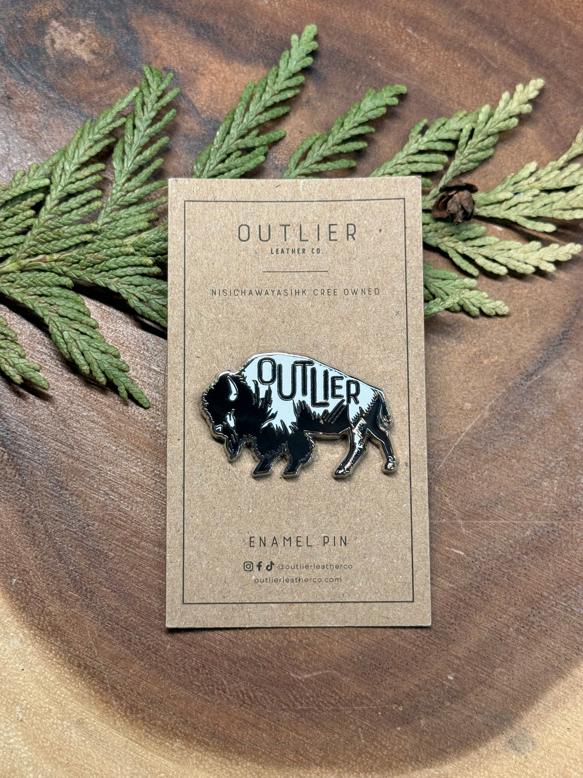 Bison Hard Enamel Pins