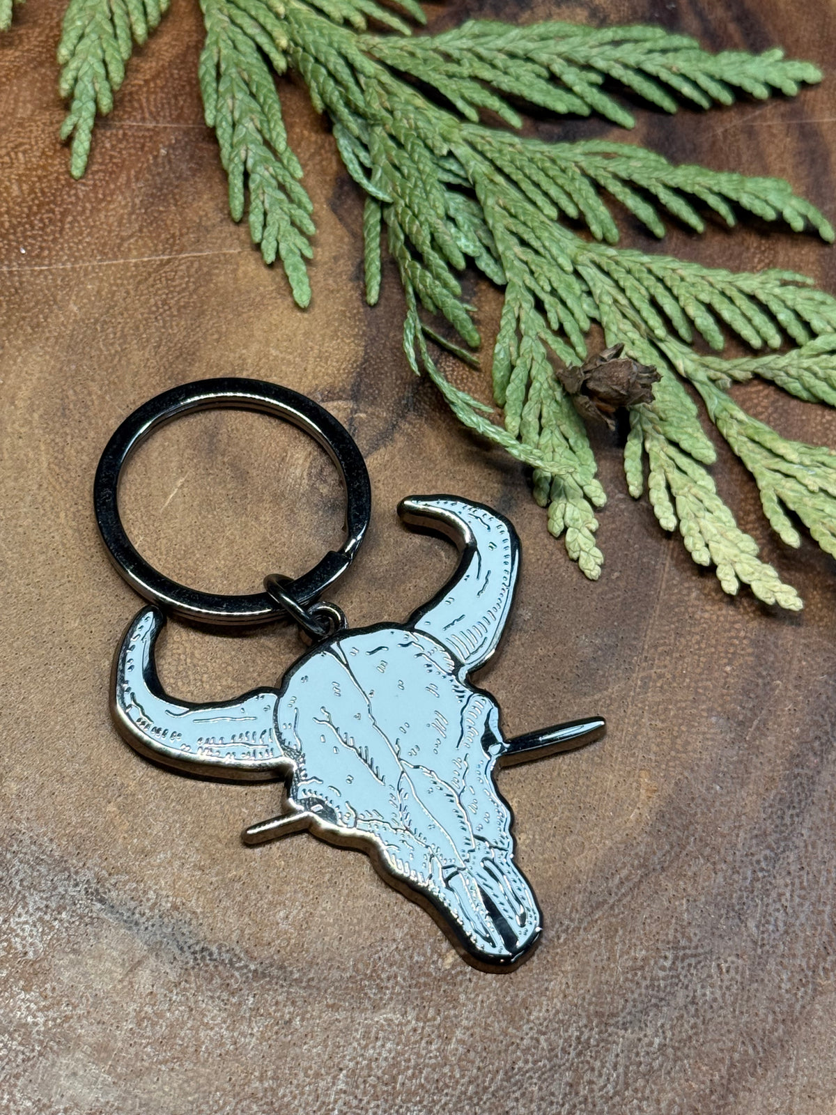 Bison Needle Keychain by Outlier Leather Co.