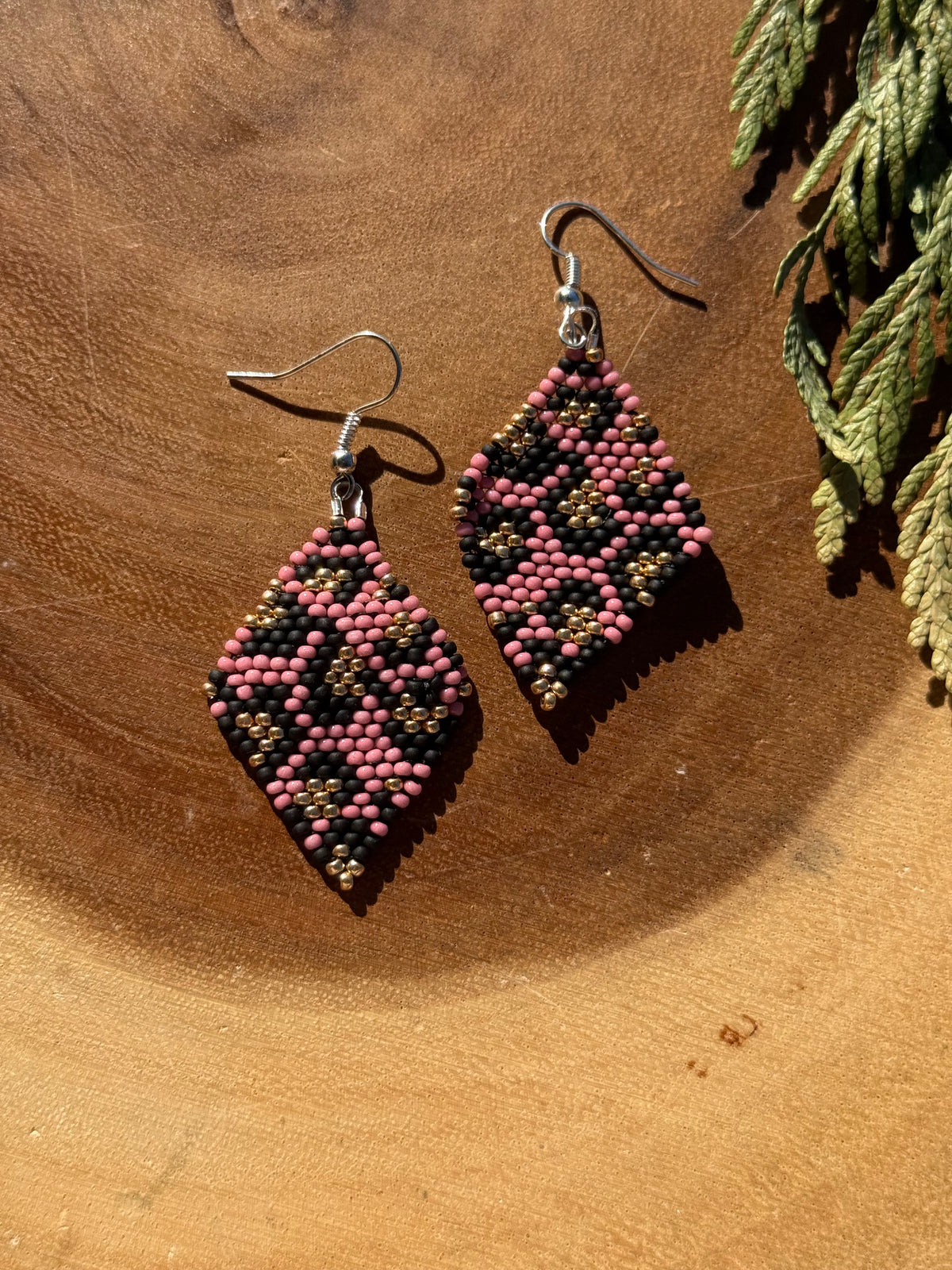 Leopard Earrings by Sinew and Sole