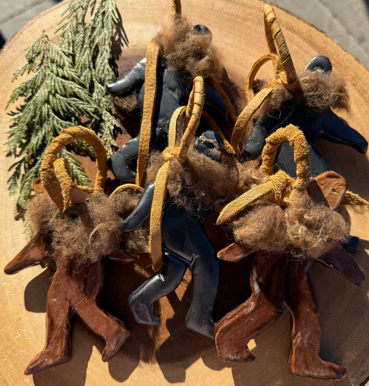 Sabe Ceramic Ornament by Elemental Memories