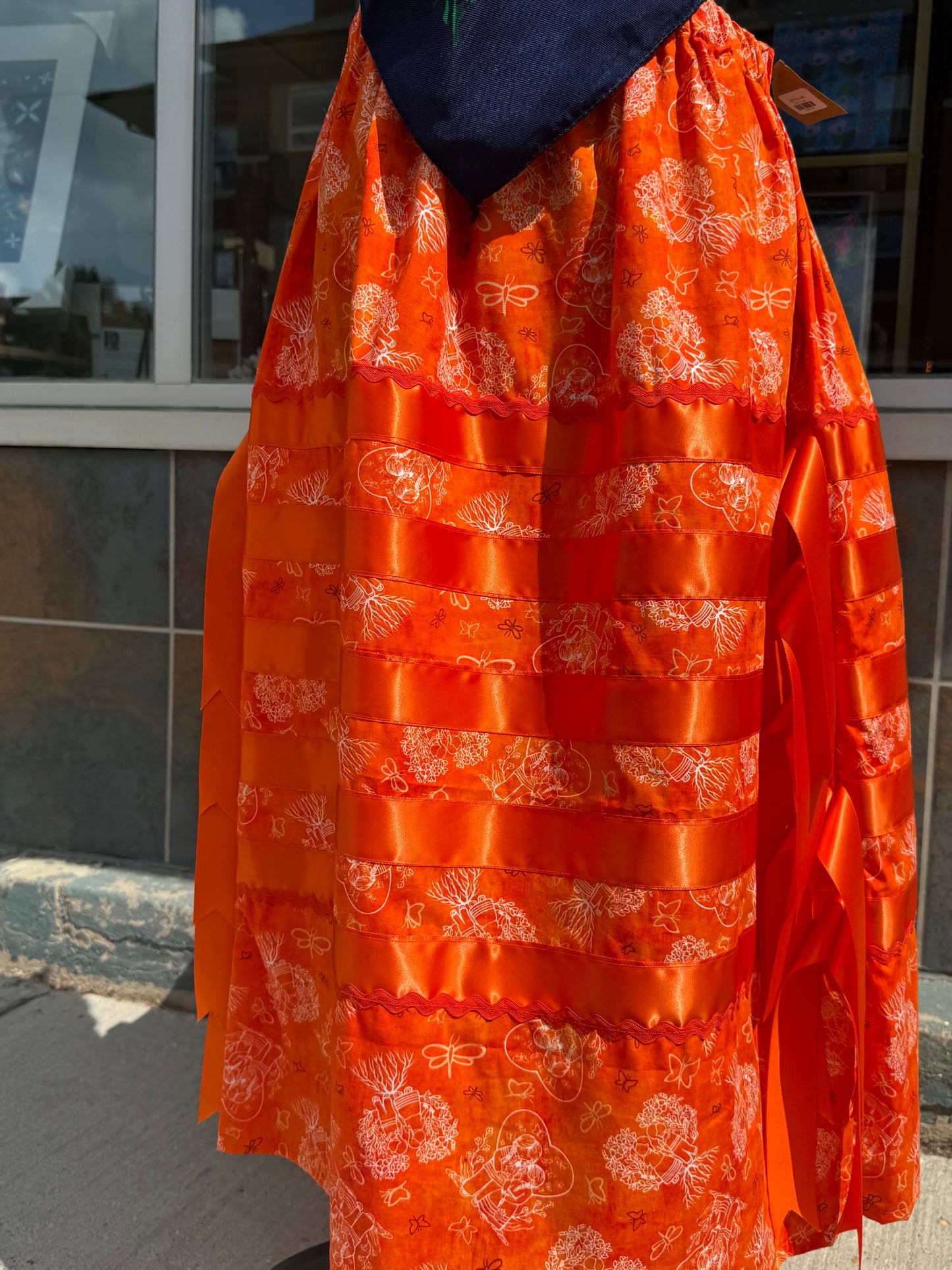 Every Child Matters Ribbon Skirt by No Roots No Wings