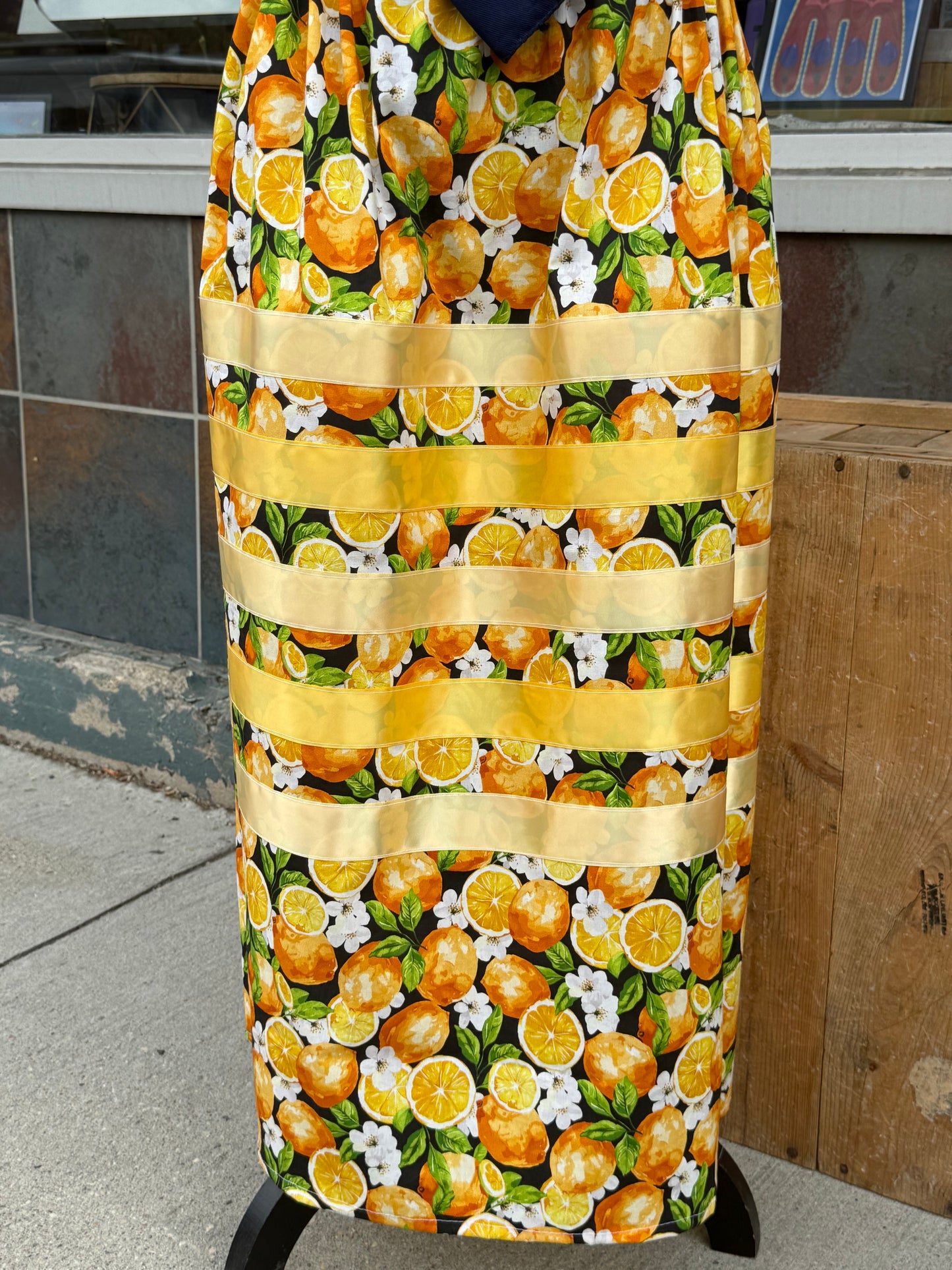 Lemons Ribbon Skirt by No Roots No Wings