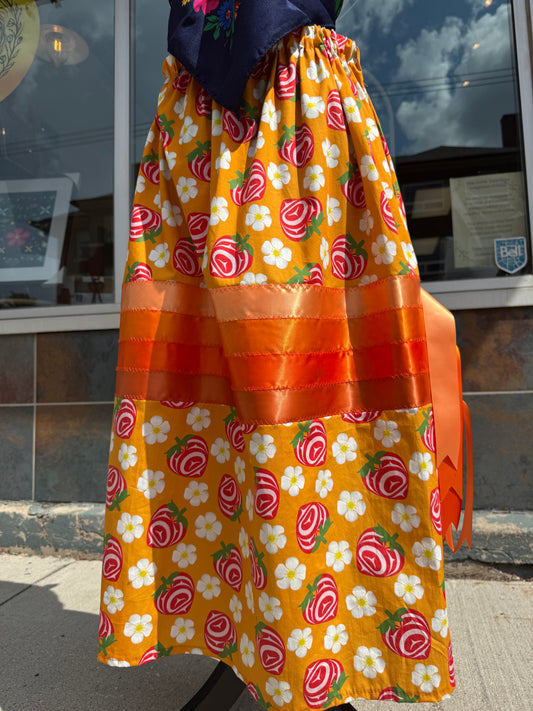Every Child Matters Strawberry Ribbon Skirt by No Roots No Wings