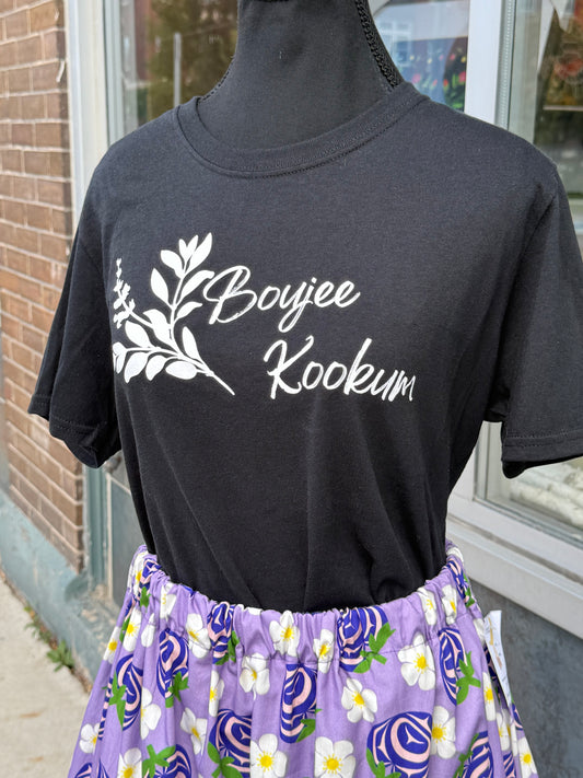 Boujee Kookum T-Shirt - Black