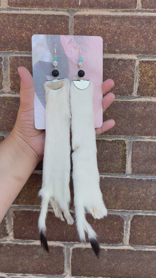 Ermine Earrings