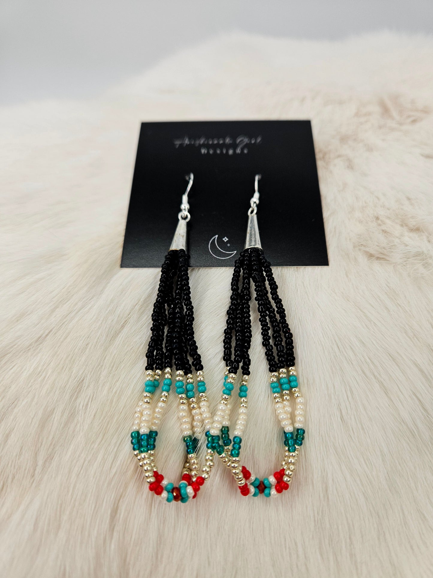 Short Beaded earrings