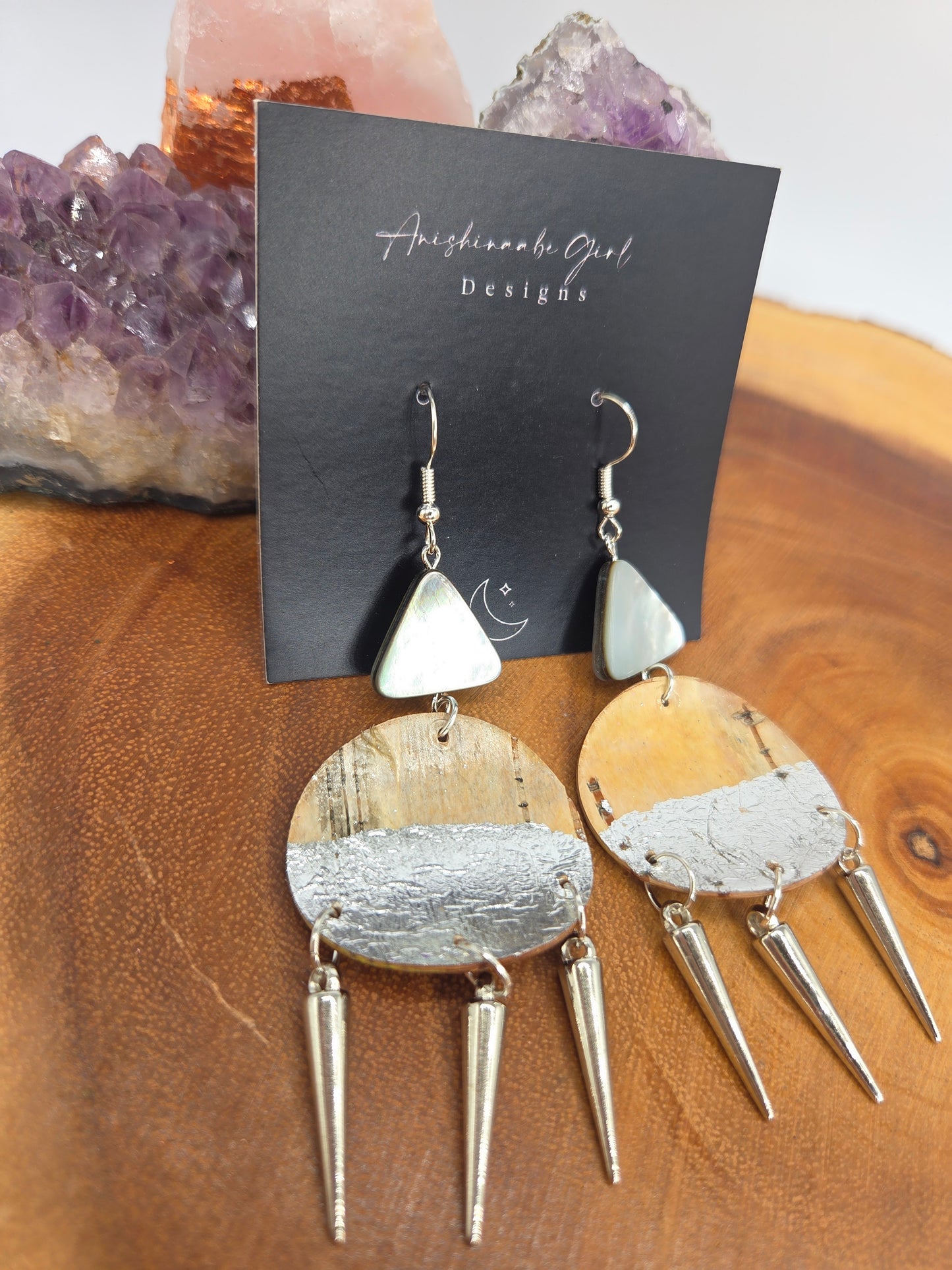 Birchbark Earrings