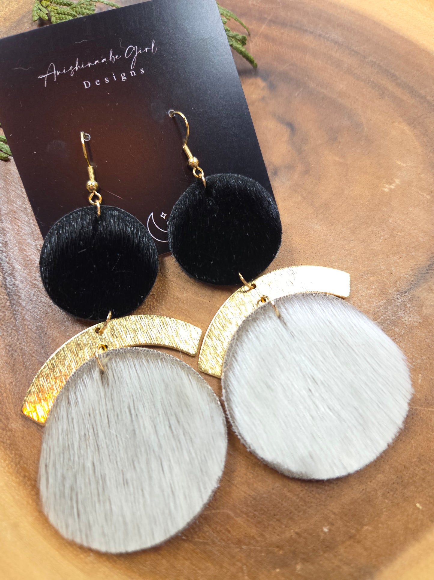 Seal Skin Earrings